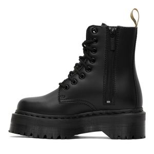 DR. MARTENS Black Vegan Jadon II Mono Boots